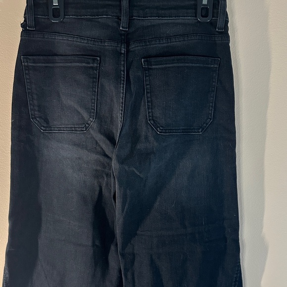 Time and Tru Dark Gray High-Rise Wide-Leg Pants - Picture 5 of 7